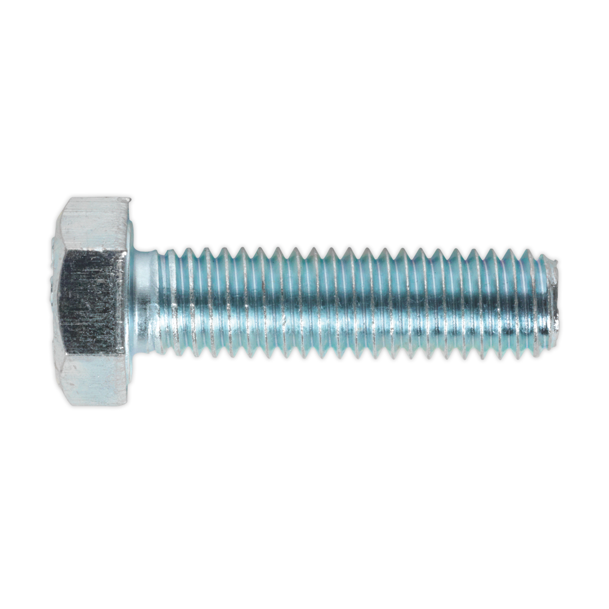 8.8 Zinc Plated HT Setscrew DIN 933 - Pack of 50