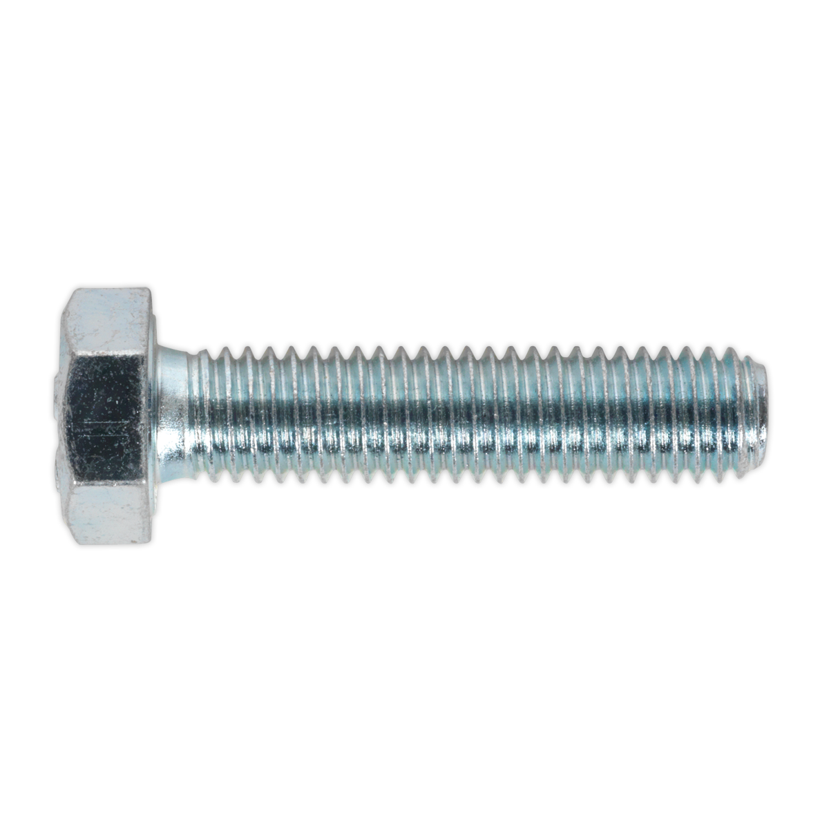 8.8 Zinc Plated HT Setscrew DIN 933 - Pack of 50