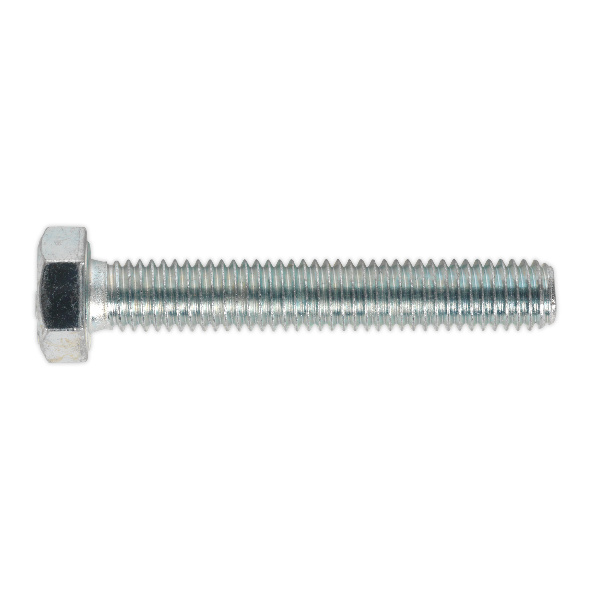 8.8 Zinc Plated HT Setscrew DIN 933 - Pack of 50