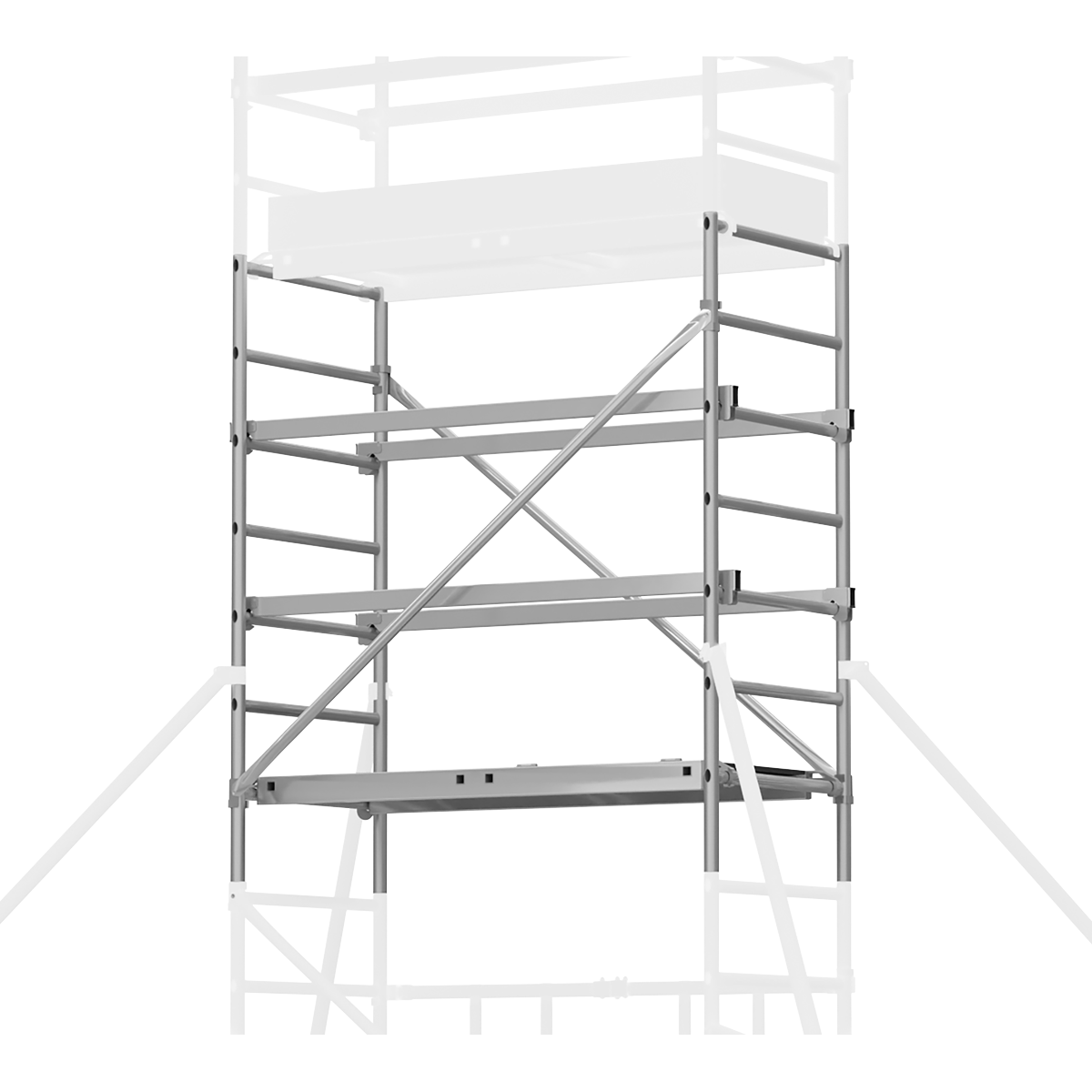 Platform Scaffold Tower Extension Pack 3 EN 1004-1
