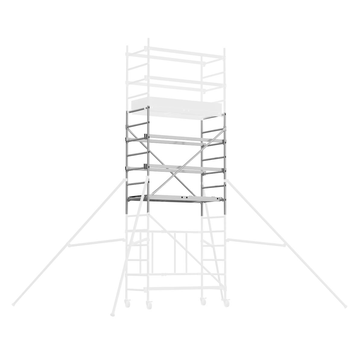 Platform Scaffold Tower Extension Pack 3 EN 1004-1