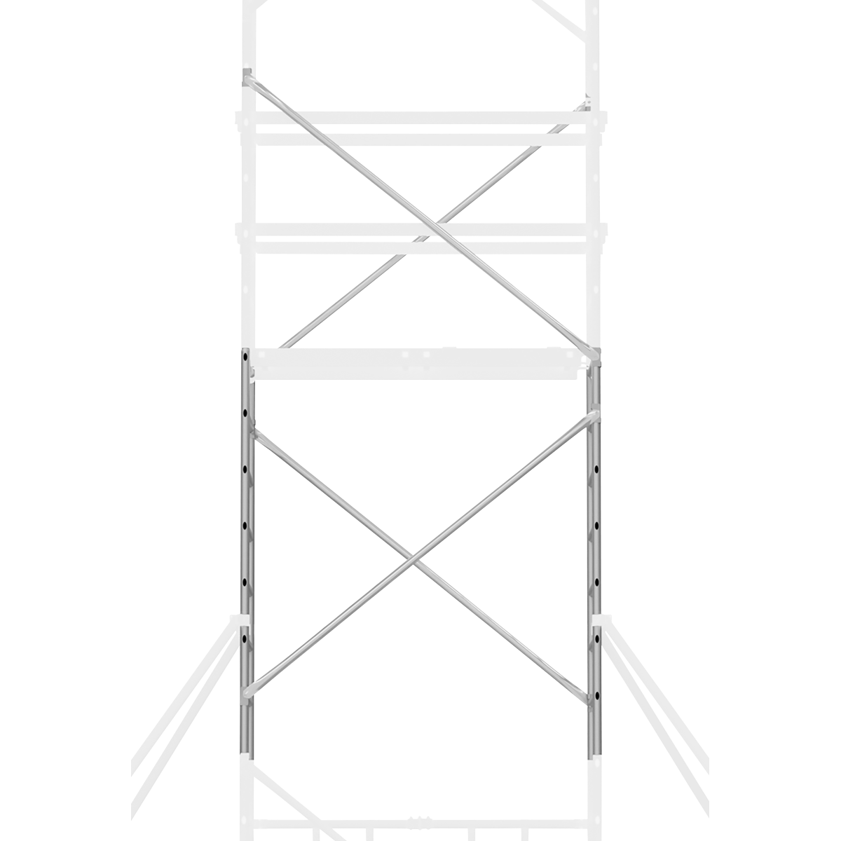Platform Scaffold Tower Extension Pack 4 EN 1004-1