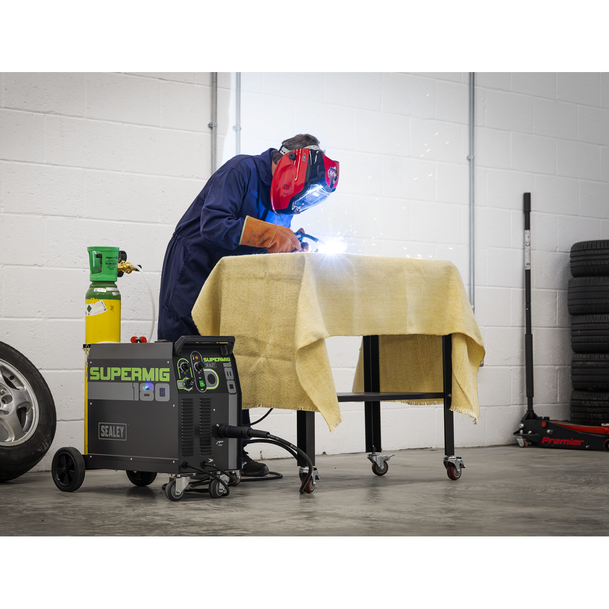 Fibreglass Sparkproof Welding Blanket 2000 x 1000mm