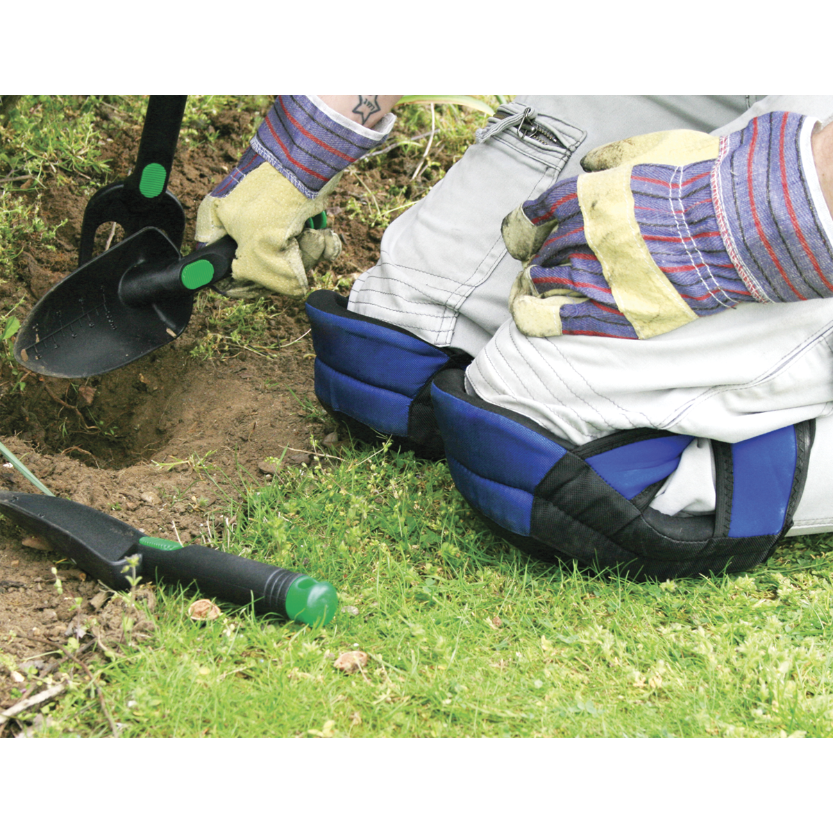 Worksafe® Heavy-Duty Double Gel Knee Pads - Pair