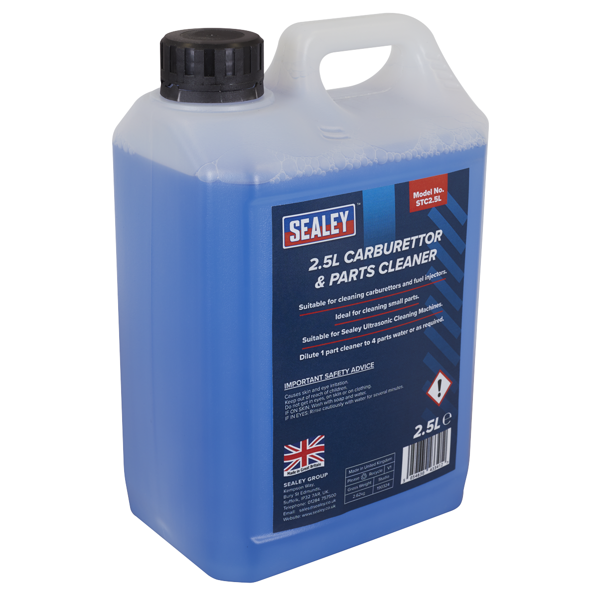Carburettor & Parts Cleaner 2.5L