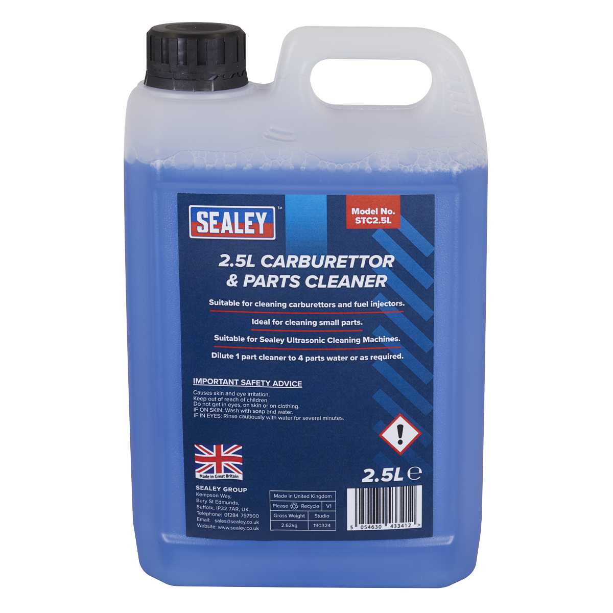 Carburettor & Parts Cleaner 2.5L
