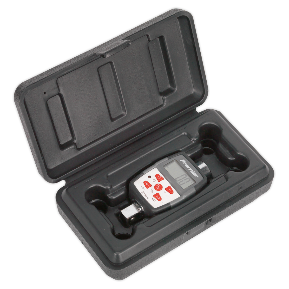 Premier Digital Torque Adaptor with Angle Function 1/2"Sq Drive 20-200Nm