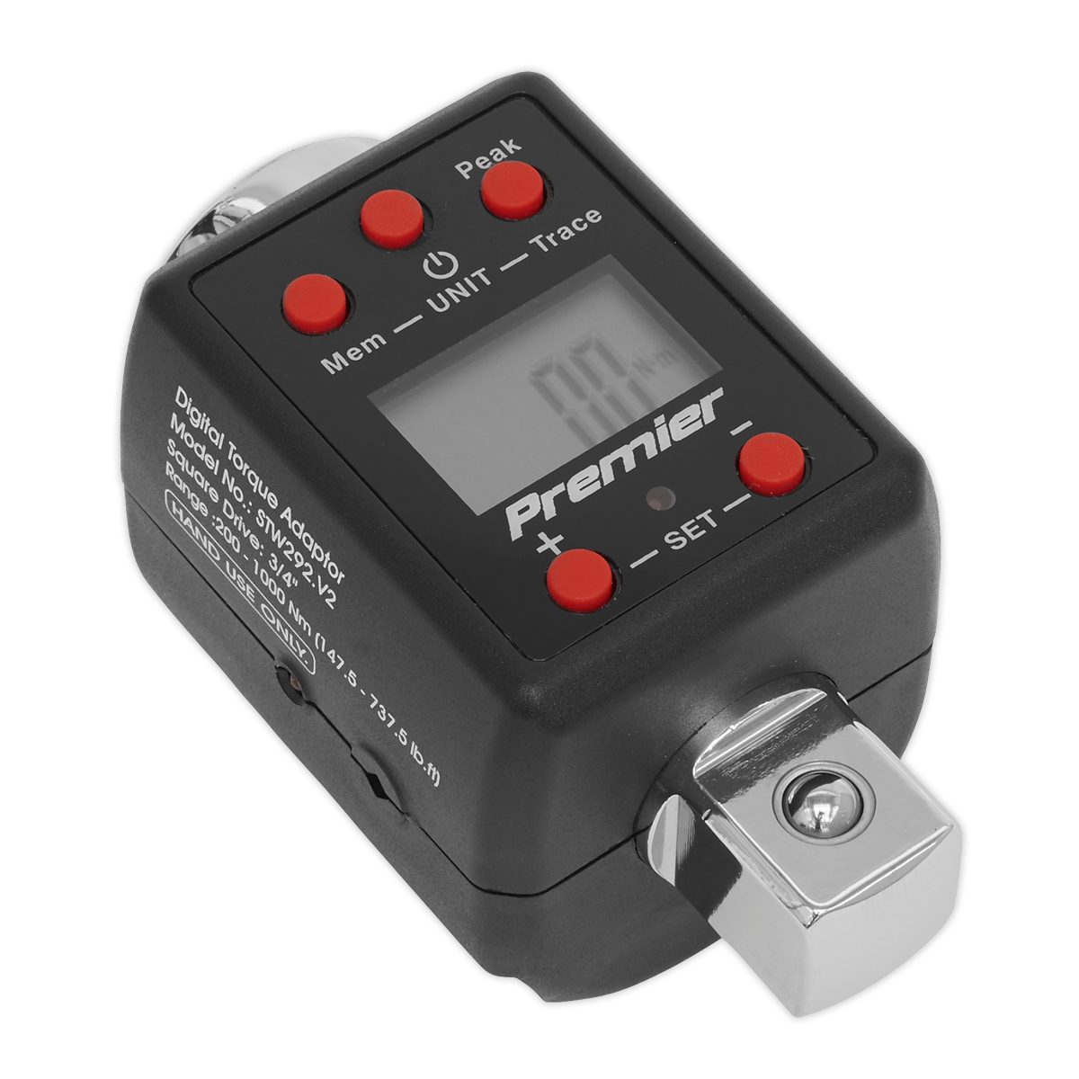 Premier Digital Torque Adaptor 3/4"Sq Drive 200-1000Nm
