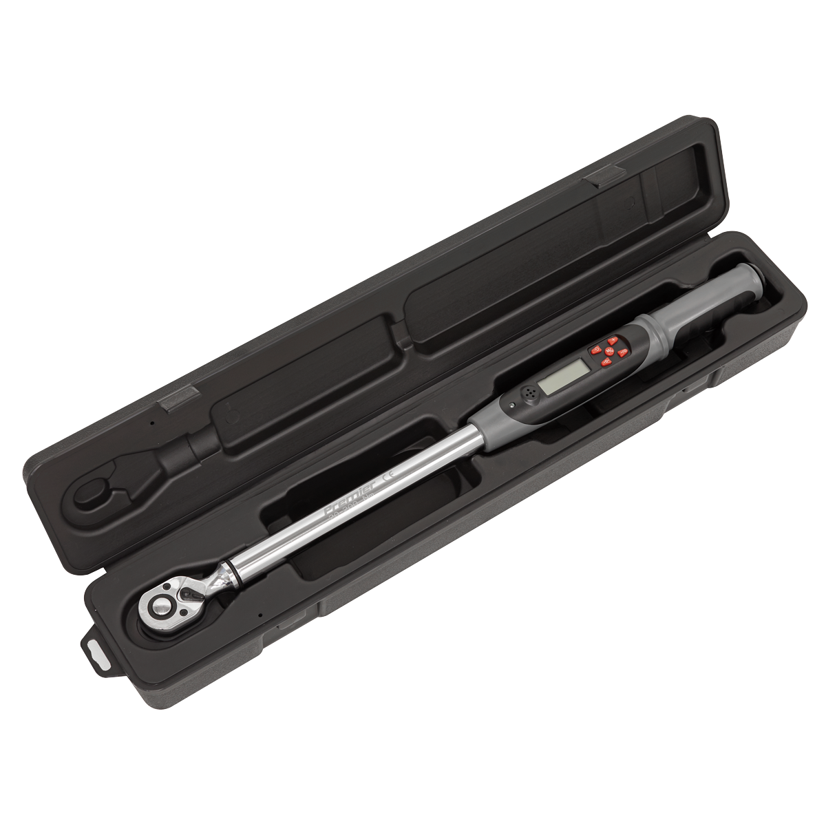 Premier Digital Torque Wrench with Angle Function 1/2"Sq Drive 20-200Nm