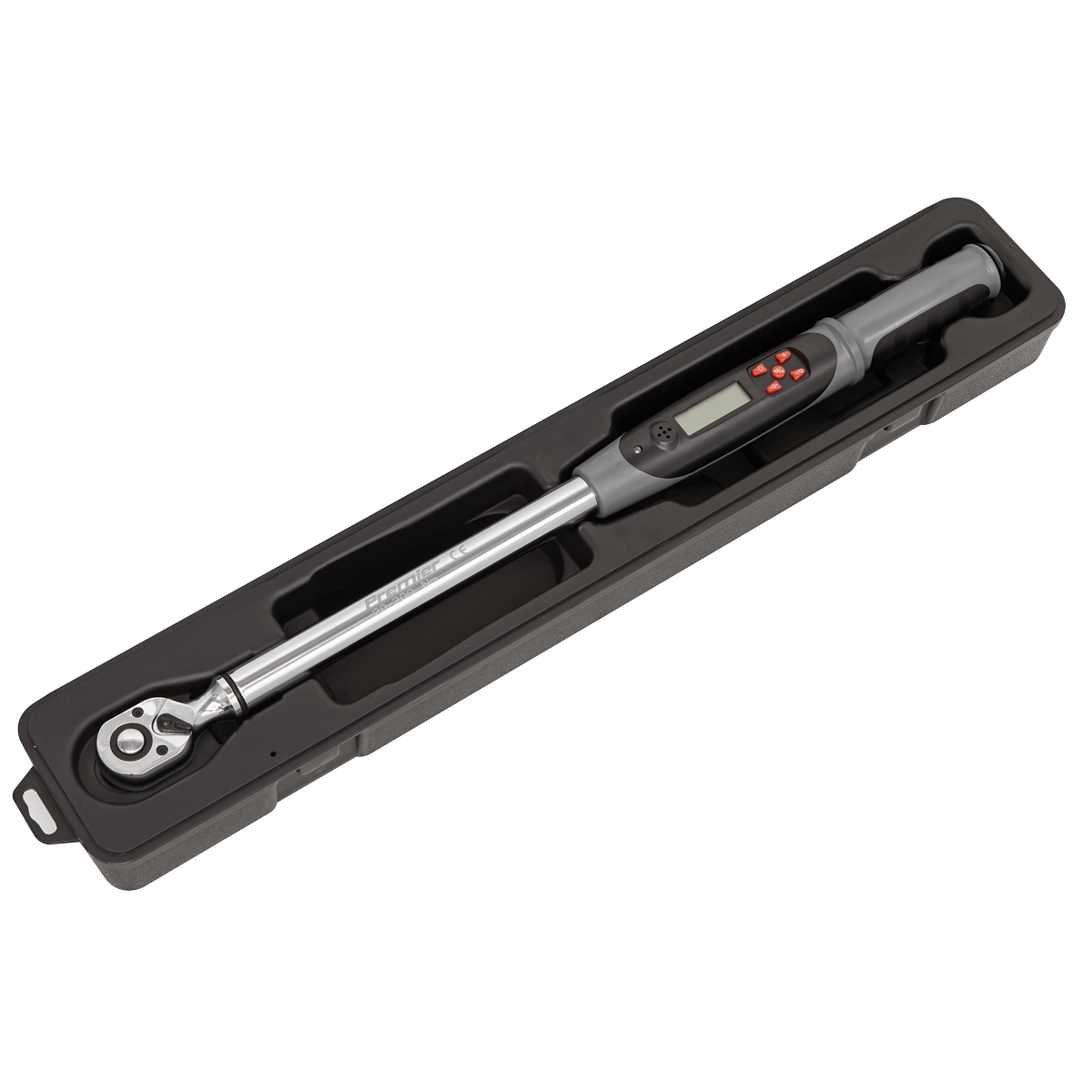 Premier Digital Torque Wrench with Angle Function 1/2"Sq Drive 20-200Nm