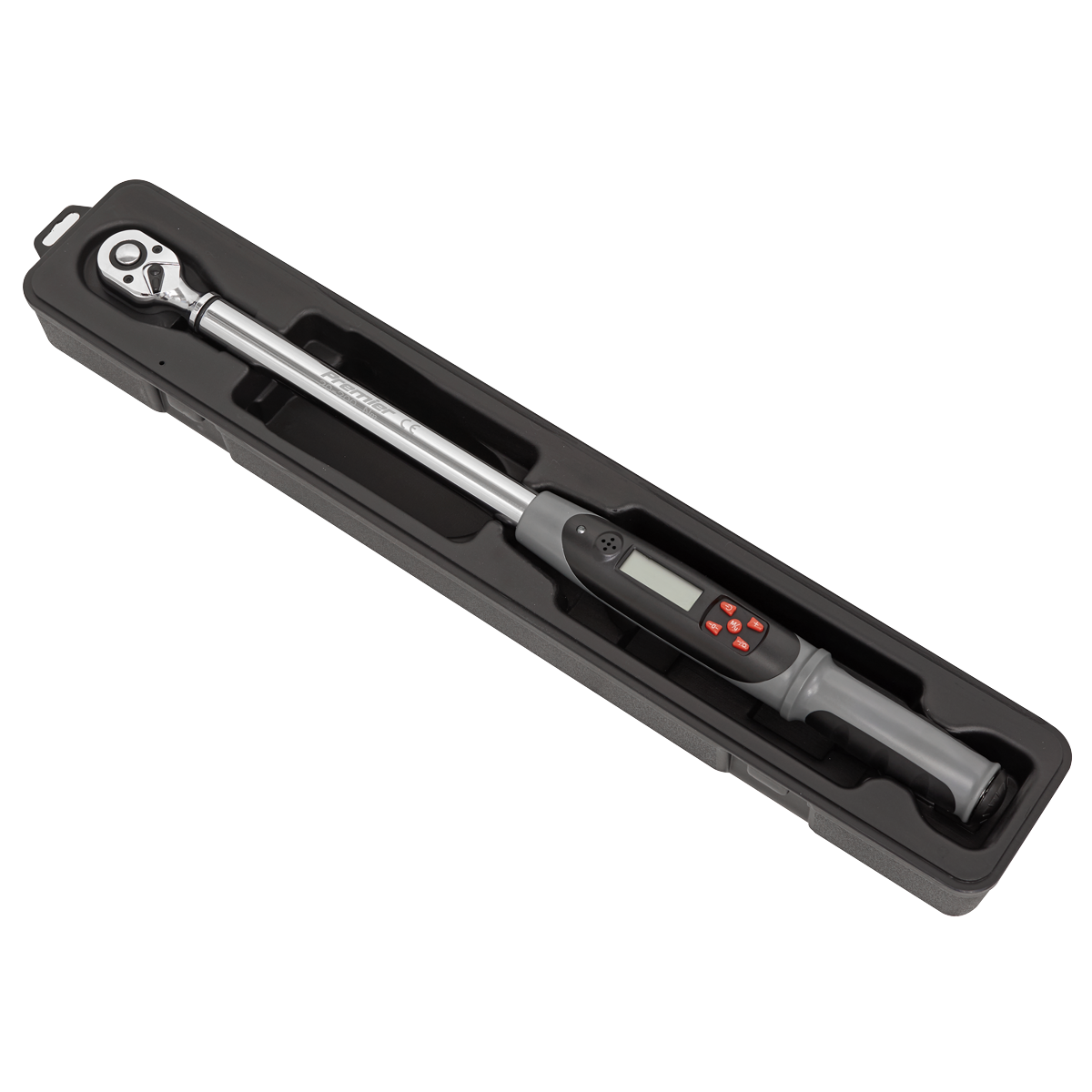 Premier Digital Torque Wrench with Angle Function 1/2"Sq Drive 20-200Nm