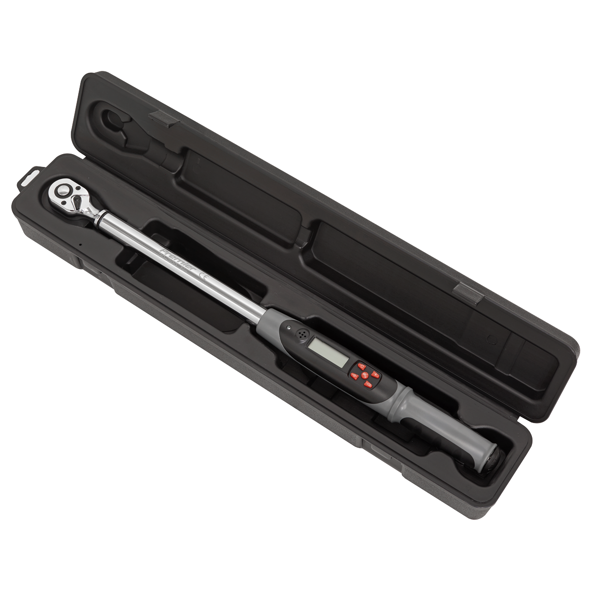 Premier Digital Torque Wrench with Angle Function 1/2"Sq Drive 20-200Nm