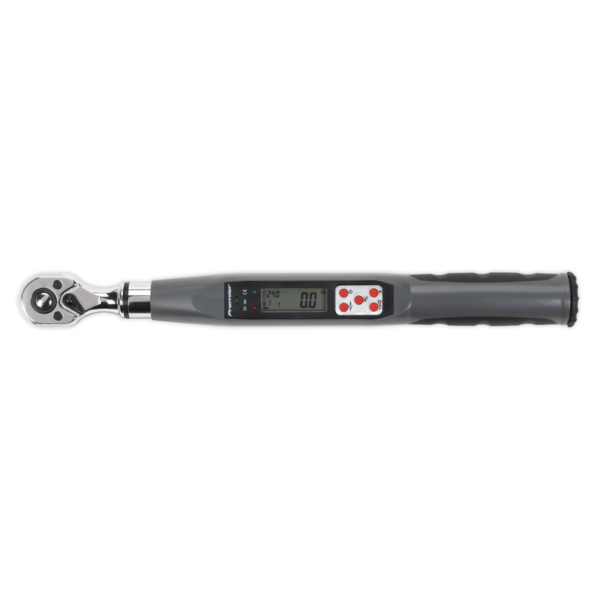 Premier Digital Torque Wrench Digital 3/8"Sq Drive 2-24Nm