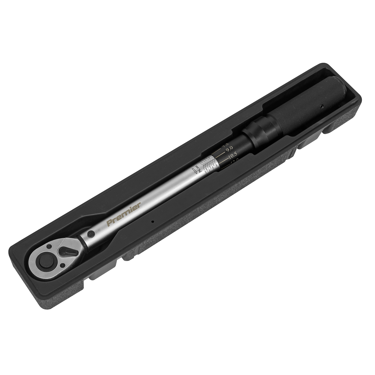 Premier Micrometer Torque Wrench 1/2"Sq Drive 40-210Nm