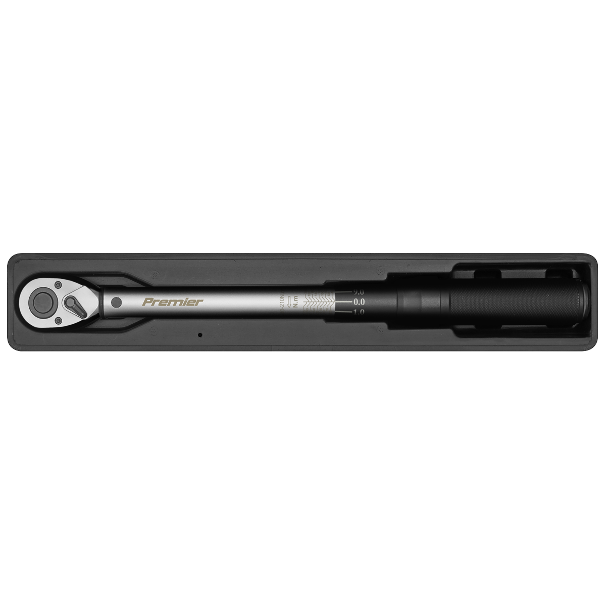 Premier Micrometer Torque Wrench 1/2"Sq Drive 40-210Nm