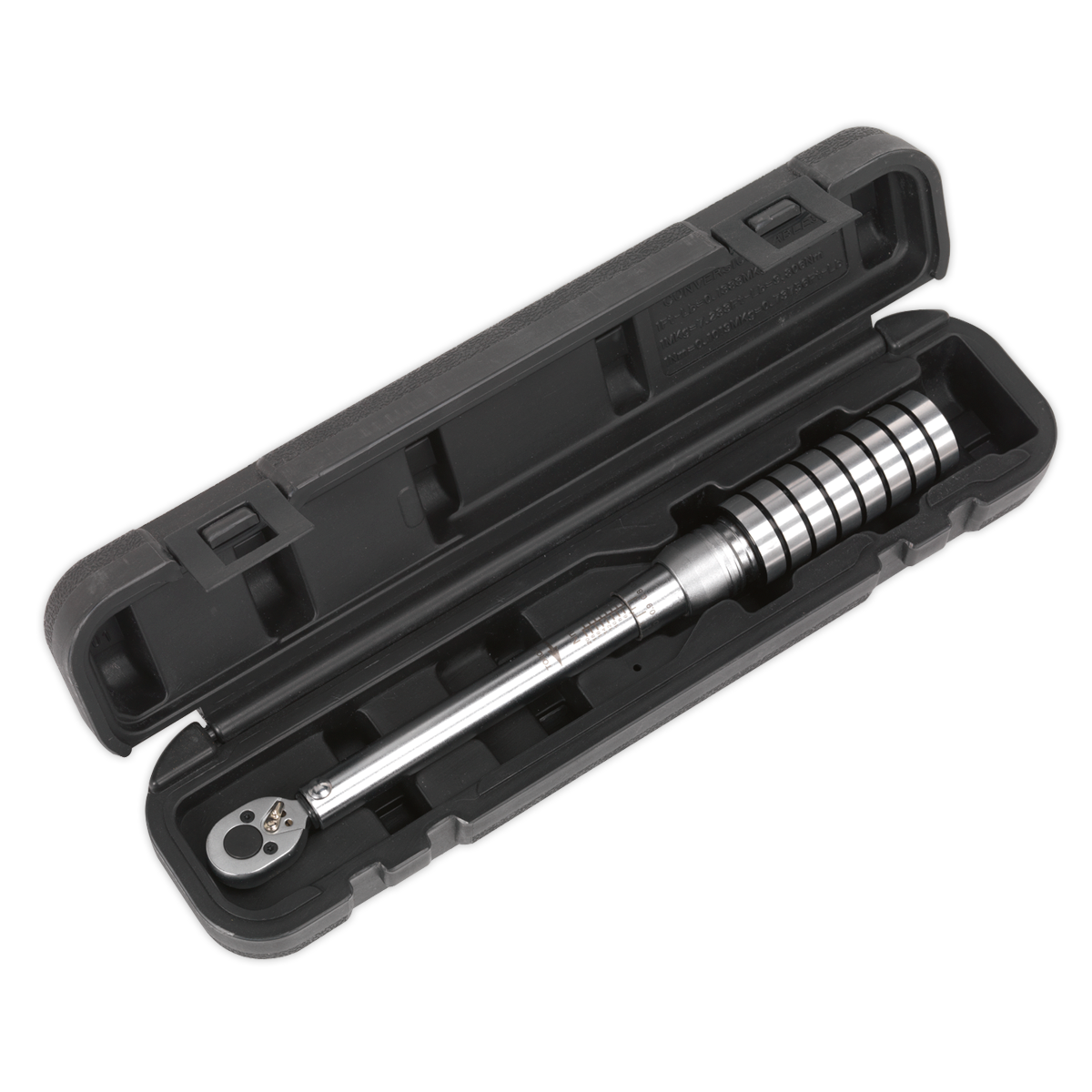 Premier Calibrated Micrometer Style Torque Wrench 1/4"Sq Drive 4-20Nm