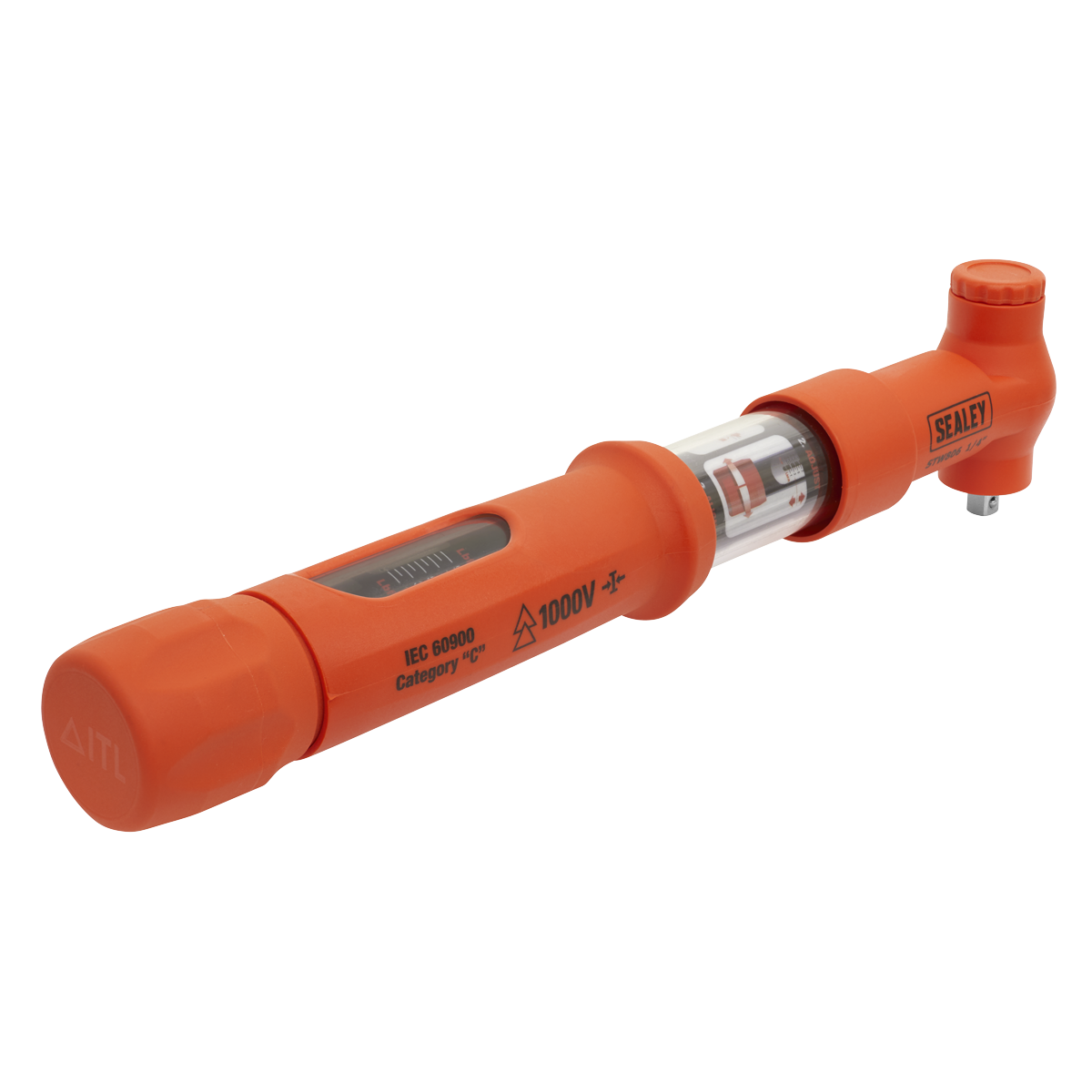 Premier Insulated Torque Wrench 1/4"Sq Drive 2-12Nm
