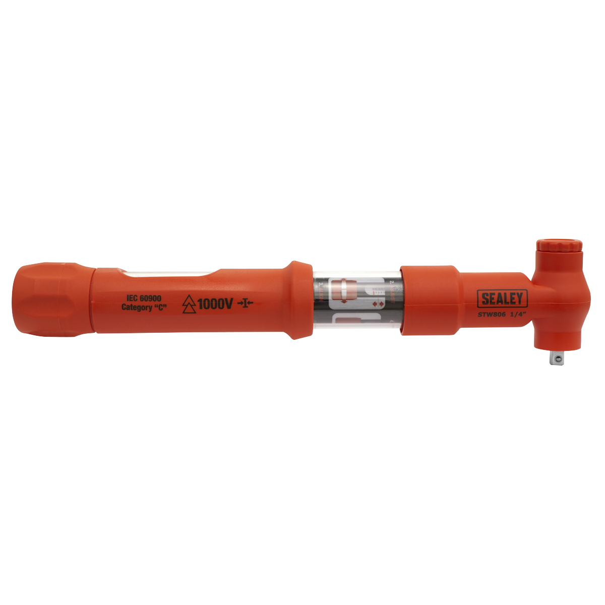 Premier Insulated Torque Wrench 1/4"Sq Drive 2-12Nm