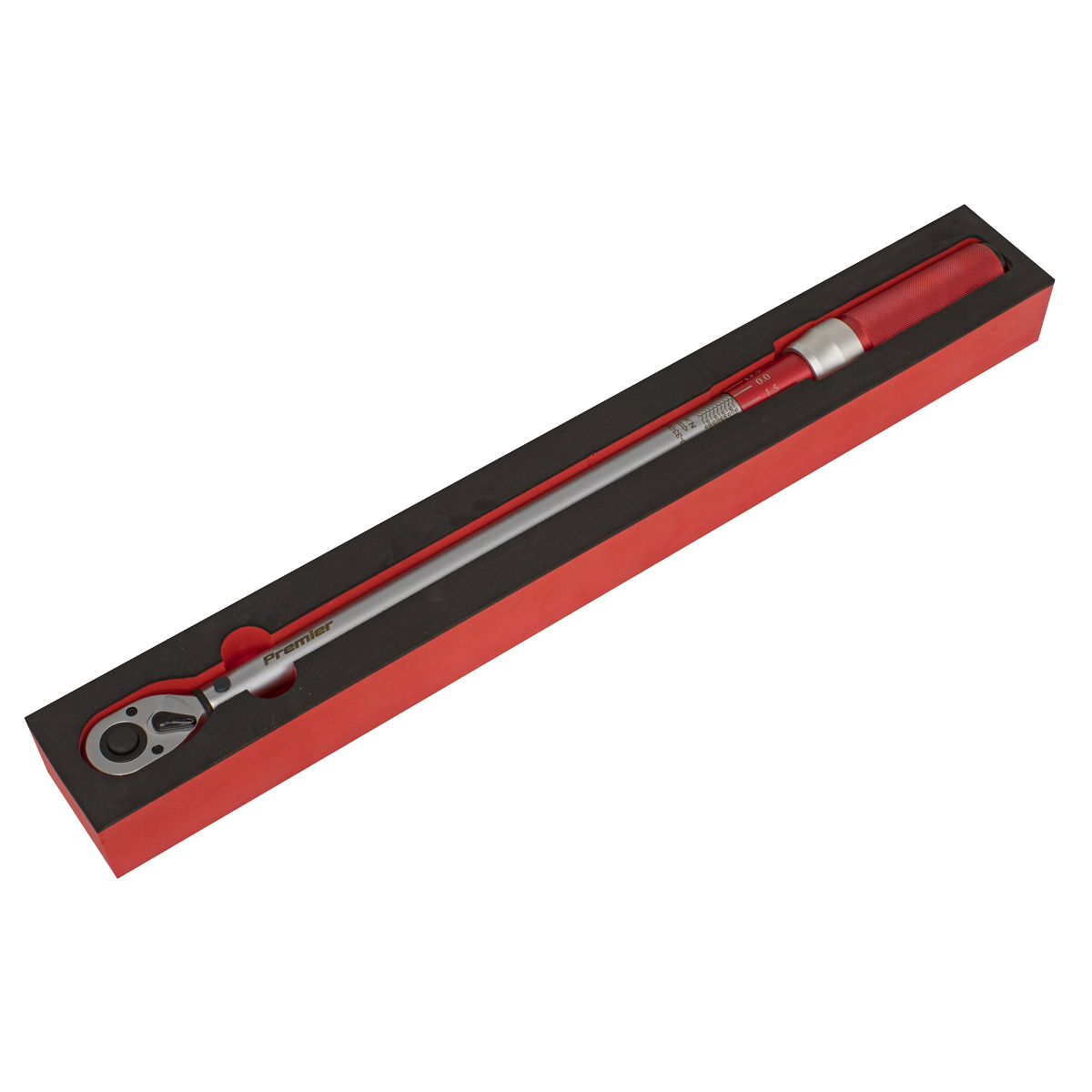 Premier Calibrated Micrometer Torque Wrench 1/2"Sq Drive 60-330Nm