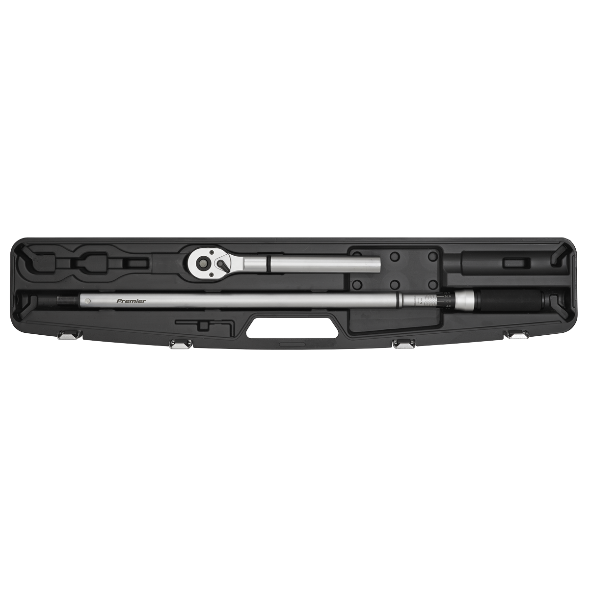 Premier Calibrated Micrometer Torque Wrench 3/4"Sq Drive 160-800Nm
