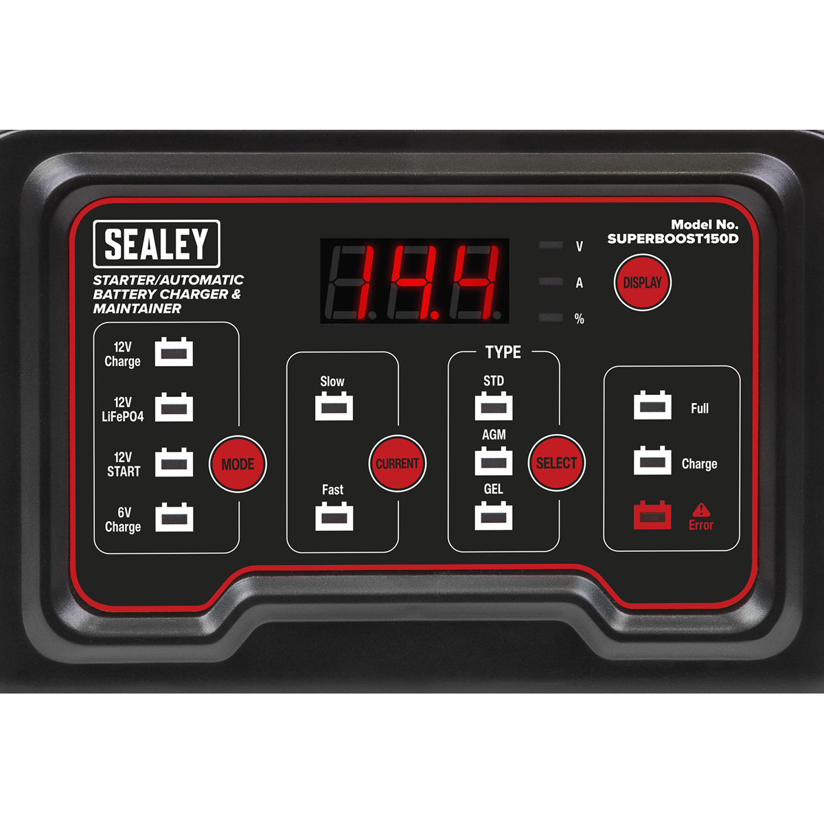 6/12V Automatic Battery Charger & Maintainer 150A Starter/15A