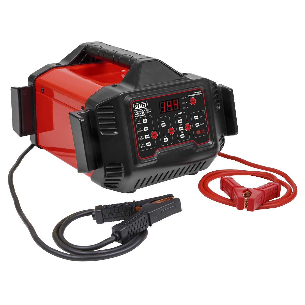6/12V Automatic Battery Charger & Maintainer 150A Starter/15A