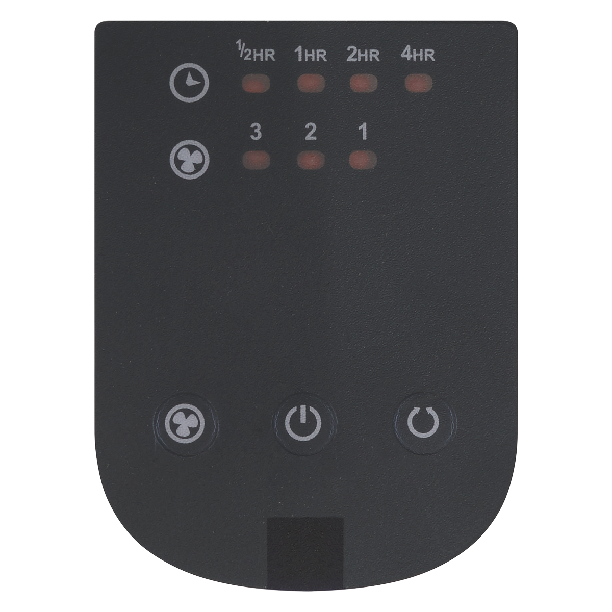 3-Speed Wall Fan with Remote Control 18" 230V