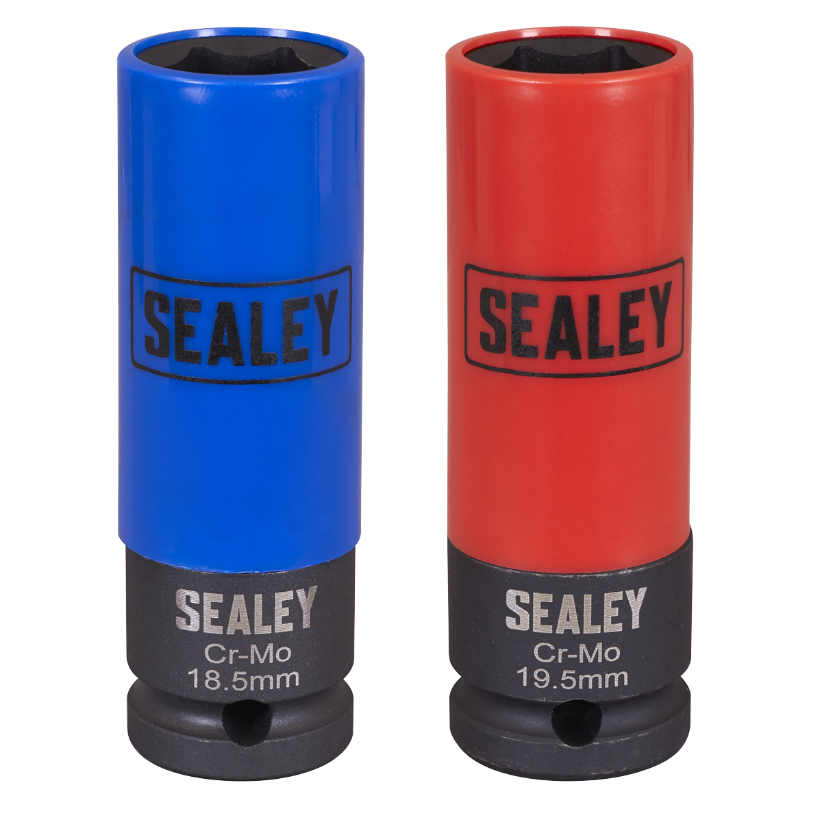 Alloy Wheel Impact Socket Set 1/2"Sq Drive 2pc