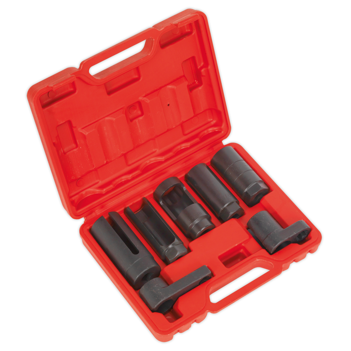Oxygen Sensor Socket Set 3/8" & 1/2"Sq Drive 7pc