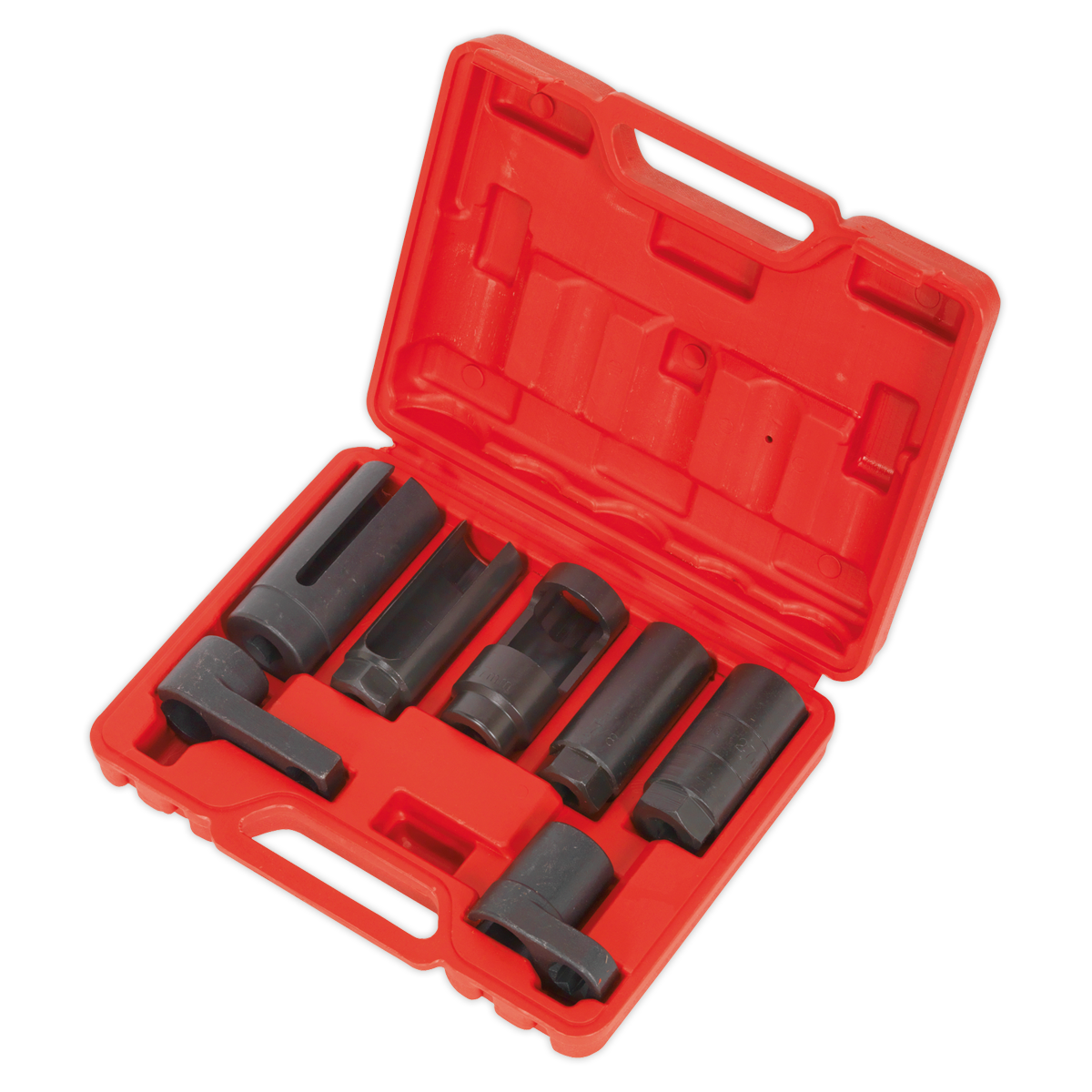 Oxygen Sensor Socket Set 3/8" & 1/2"Sq Drive 7pc