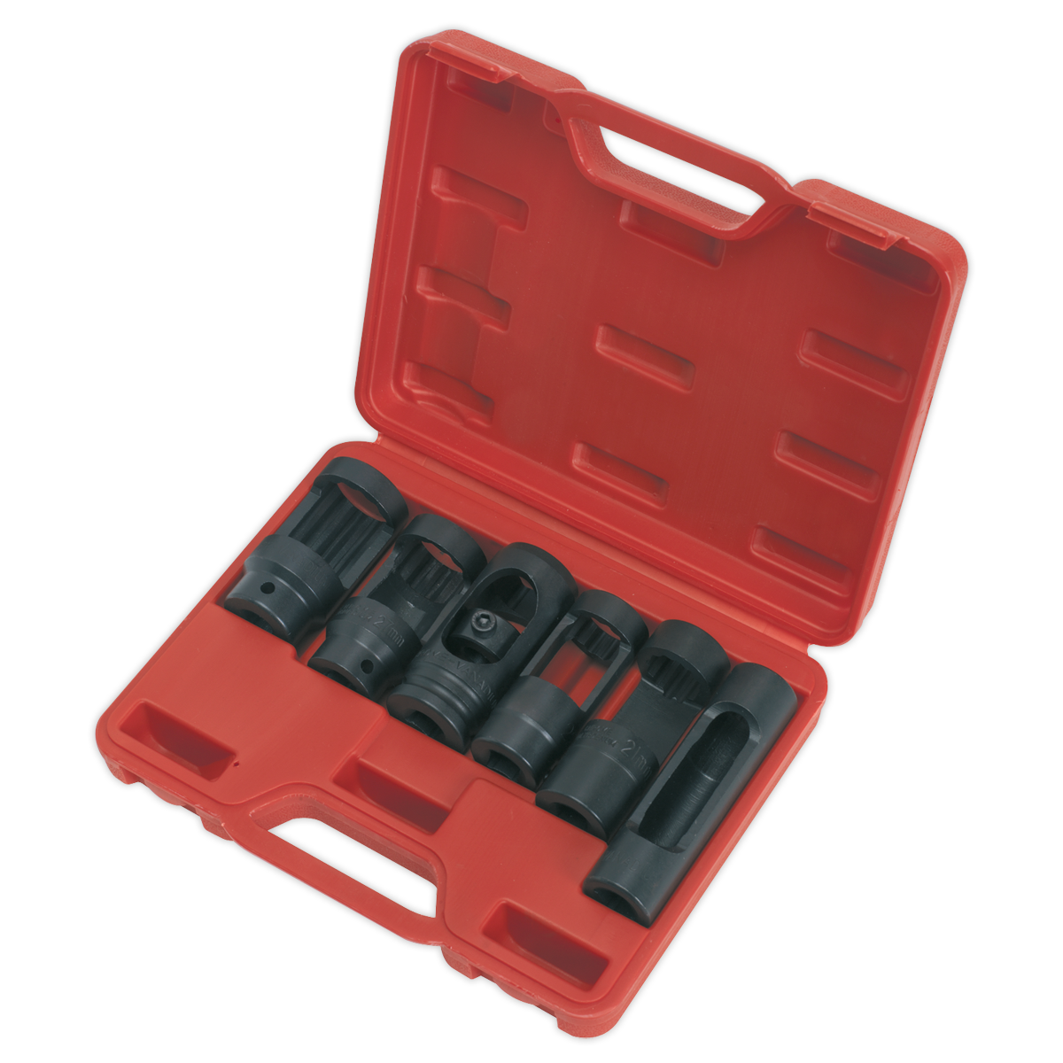Diesel Injector Window Socket Set 1/2"Sq Drive 6pc