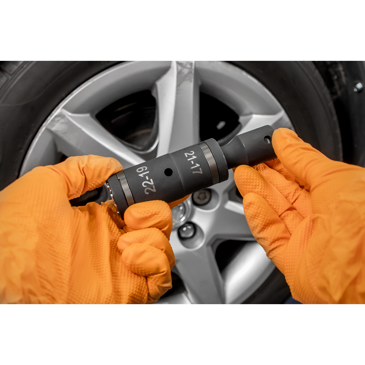 4-in-1 Impact Socket Set 1/2"Sq Drive 2pc