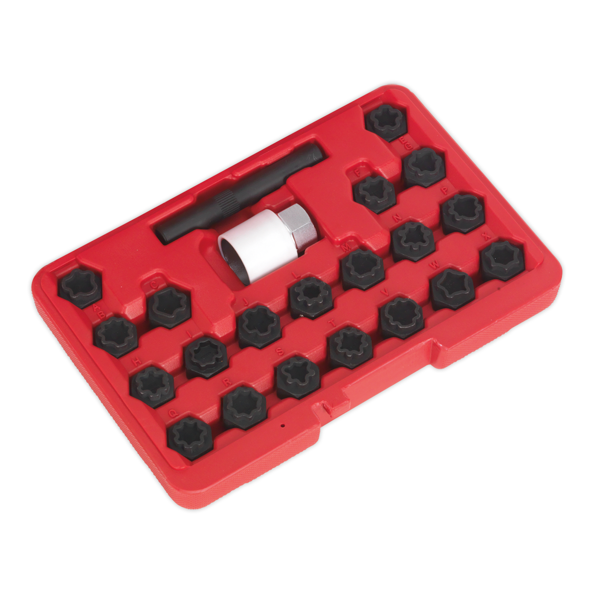 Locking Wheel Nut Key Set for Audi 22pc