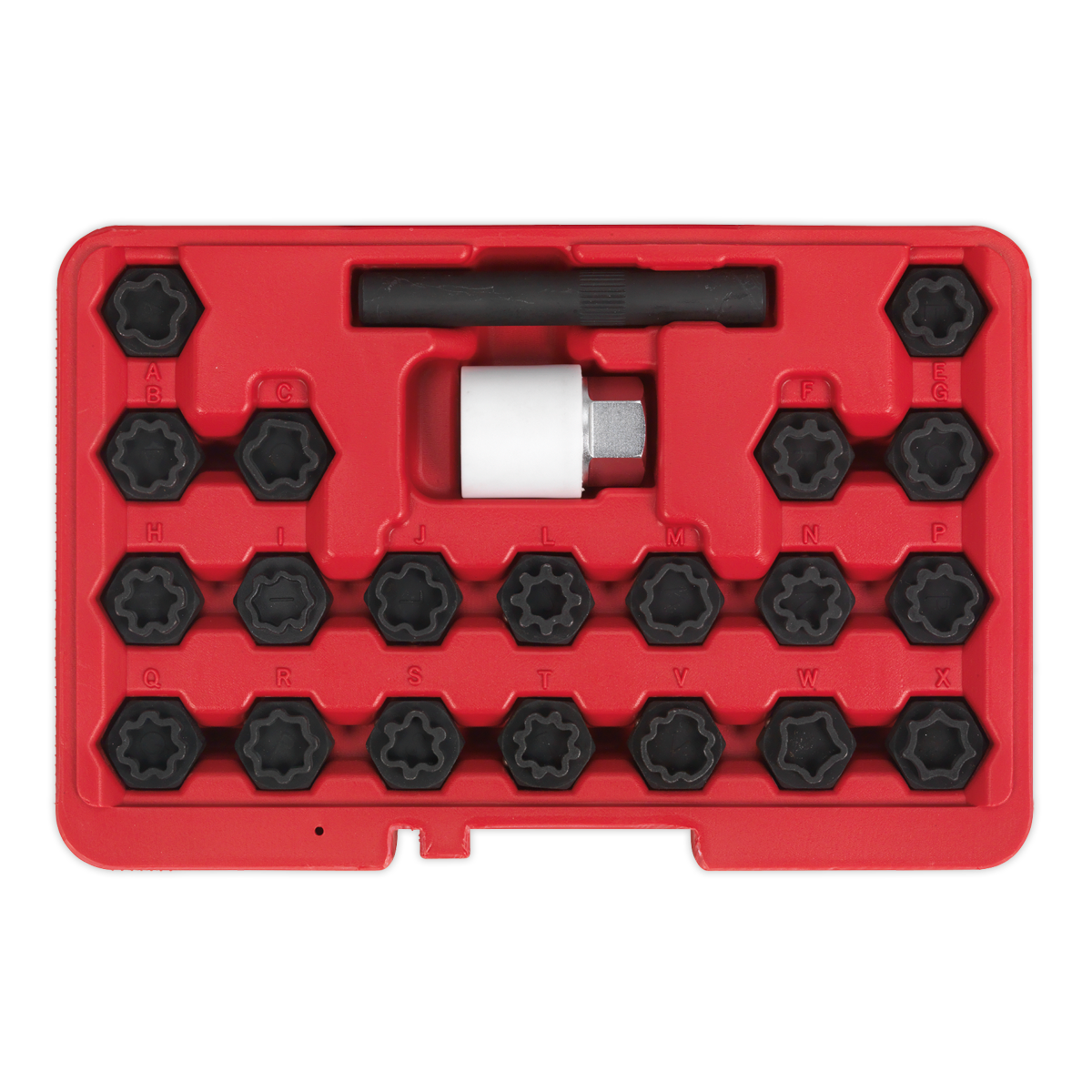 Locking Wheel Nut Key Set for Audi 22pc