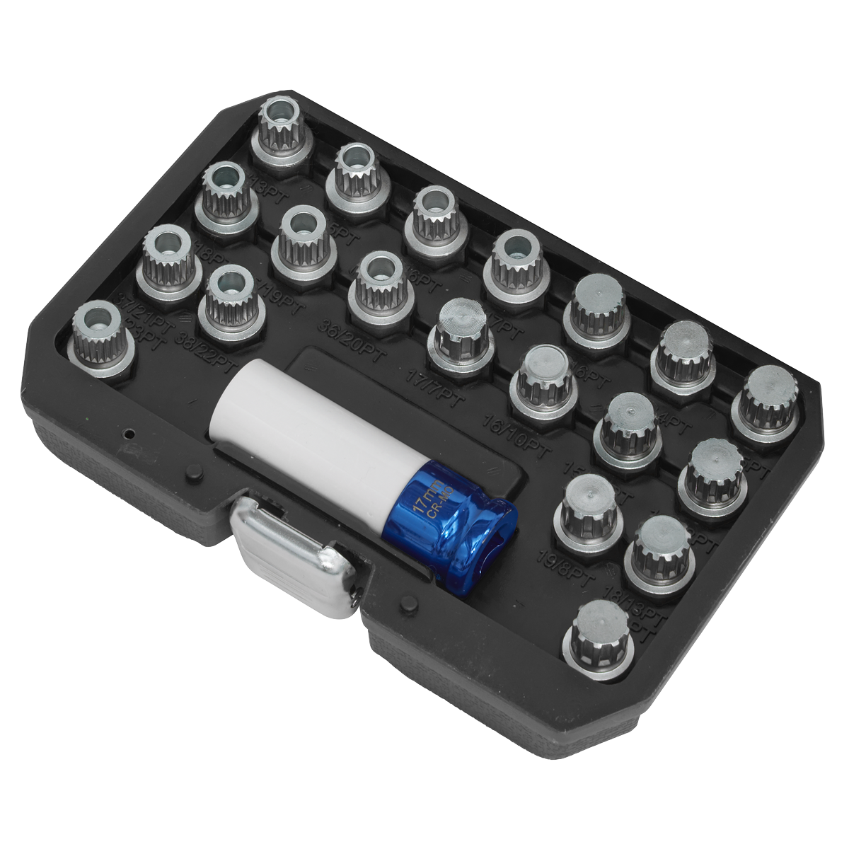 Locking Wheel Nut Key Set for BMW & Mini 21pc