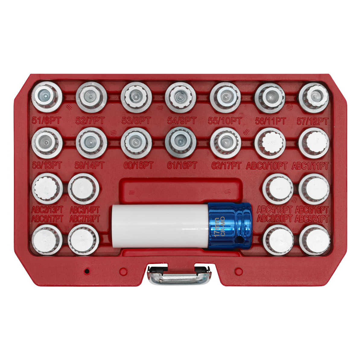 Locking Wheel Nut Key Set for VAG 23pc