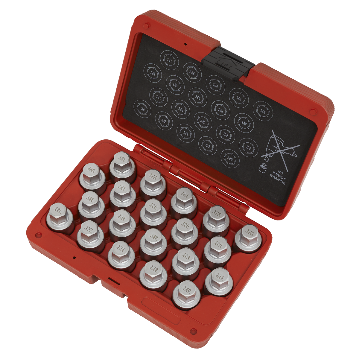 Locking Wheel Nut Key Set for Vauxhall-B 20pc