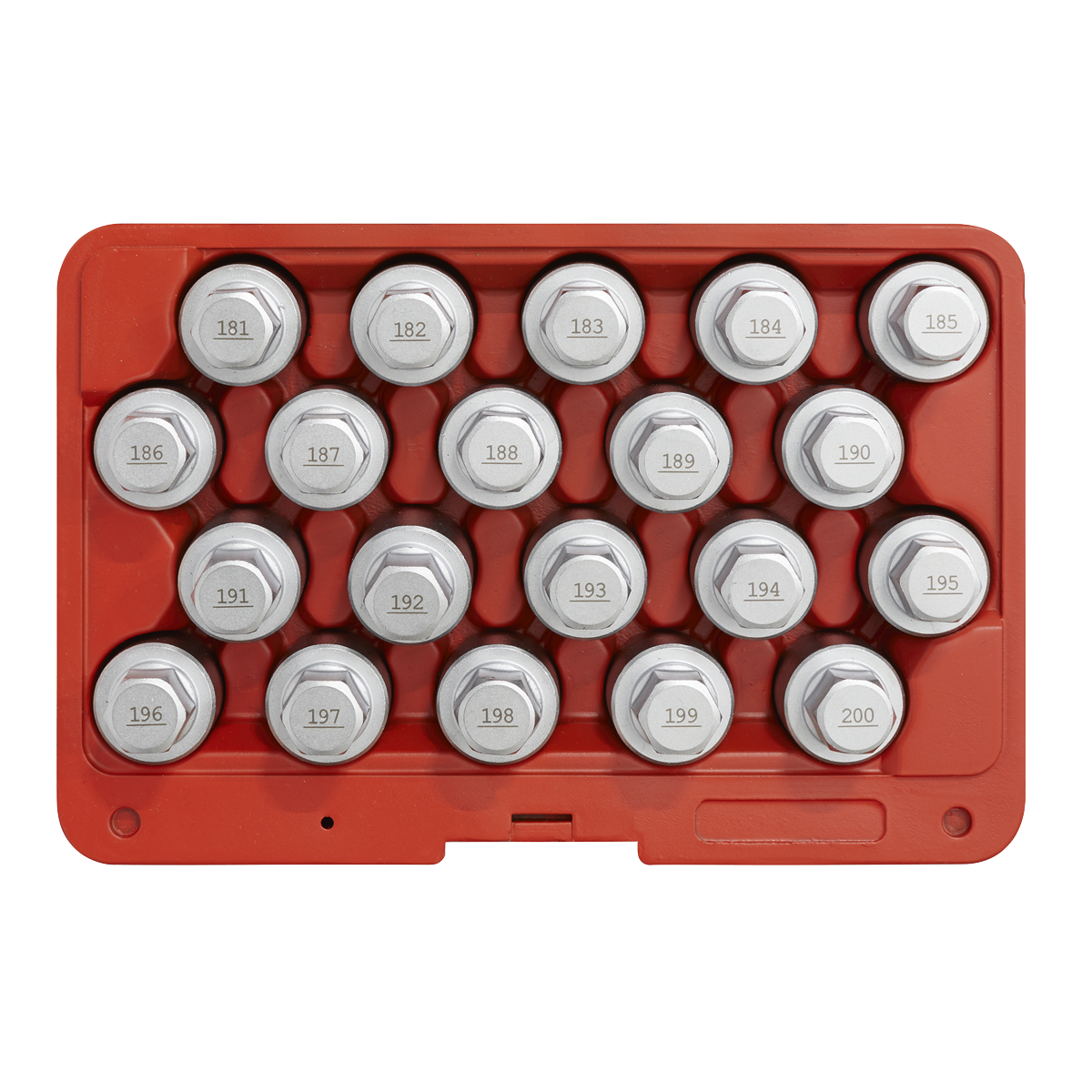 Locking Wheel Nut Key Set for Vauxhall-C 20pc