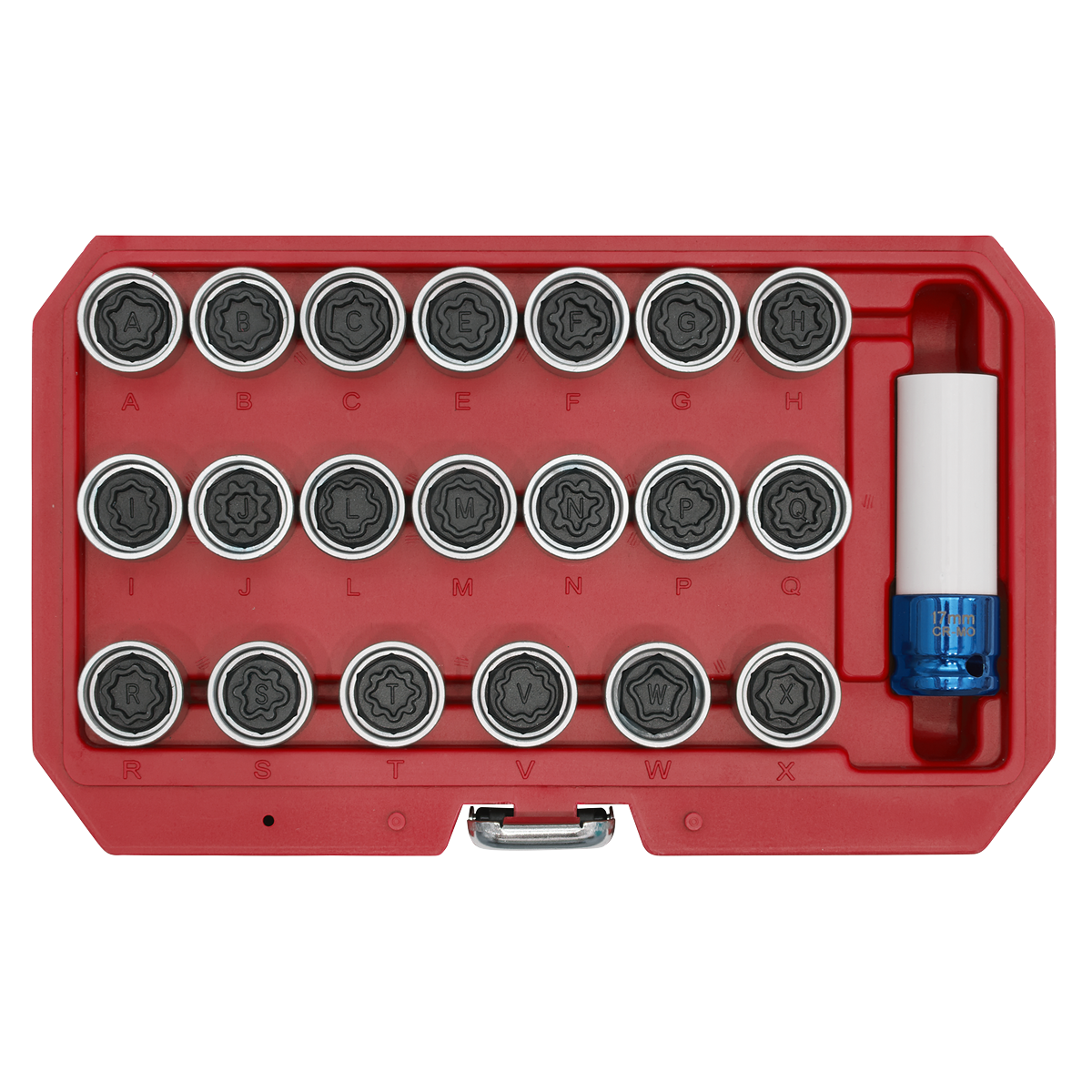 Locking Wheel Nut Key Set for Audi 21pc