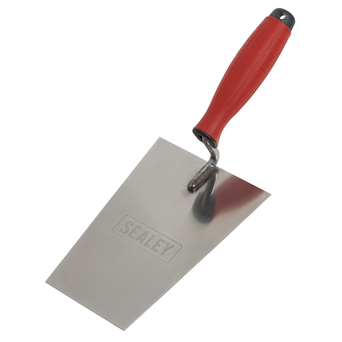 Stainless Steel Bucket Trowel with Rubber Handle 180mm
