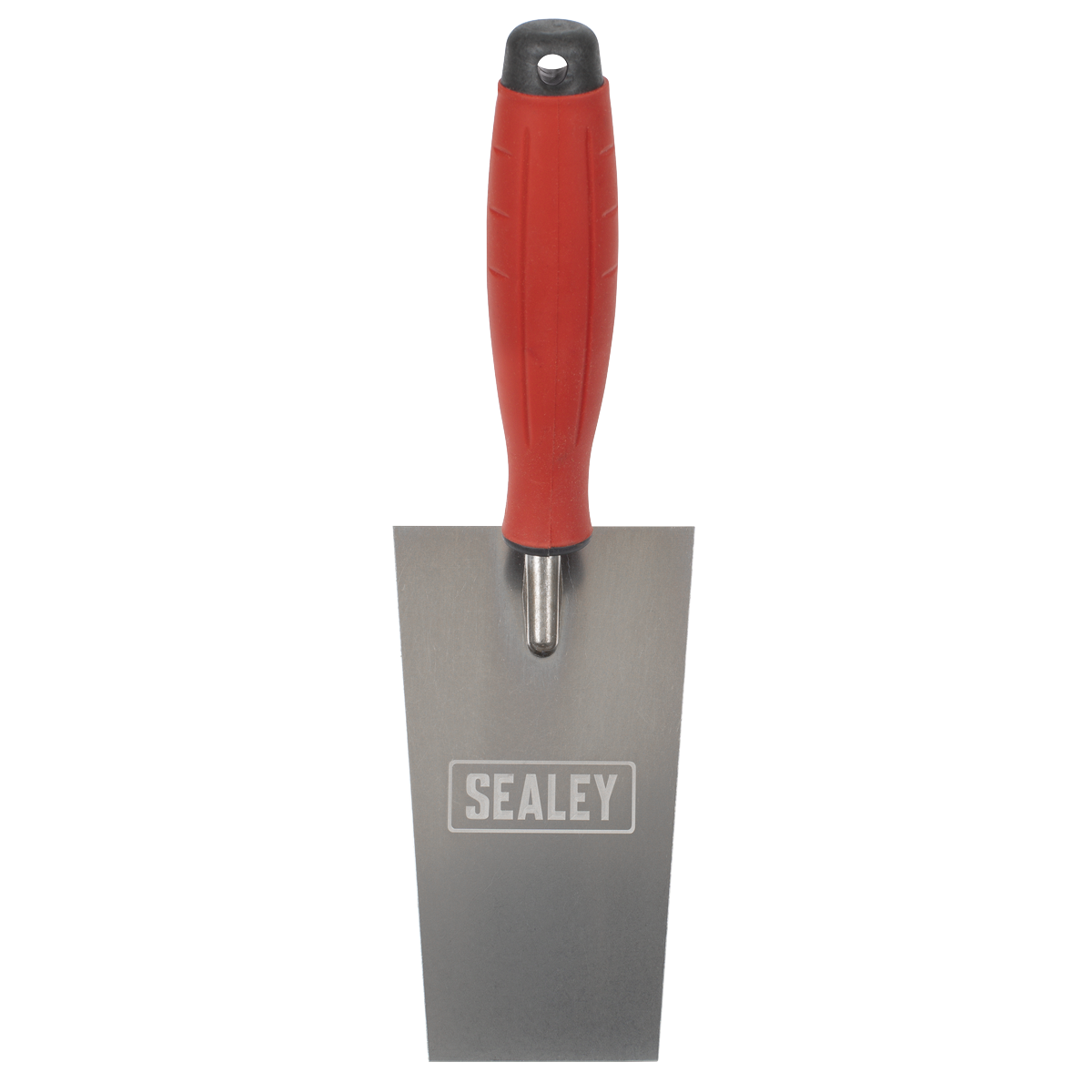 Stainless Steel Filler Trowel with Rubber Handle 140mm
