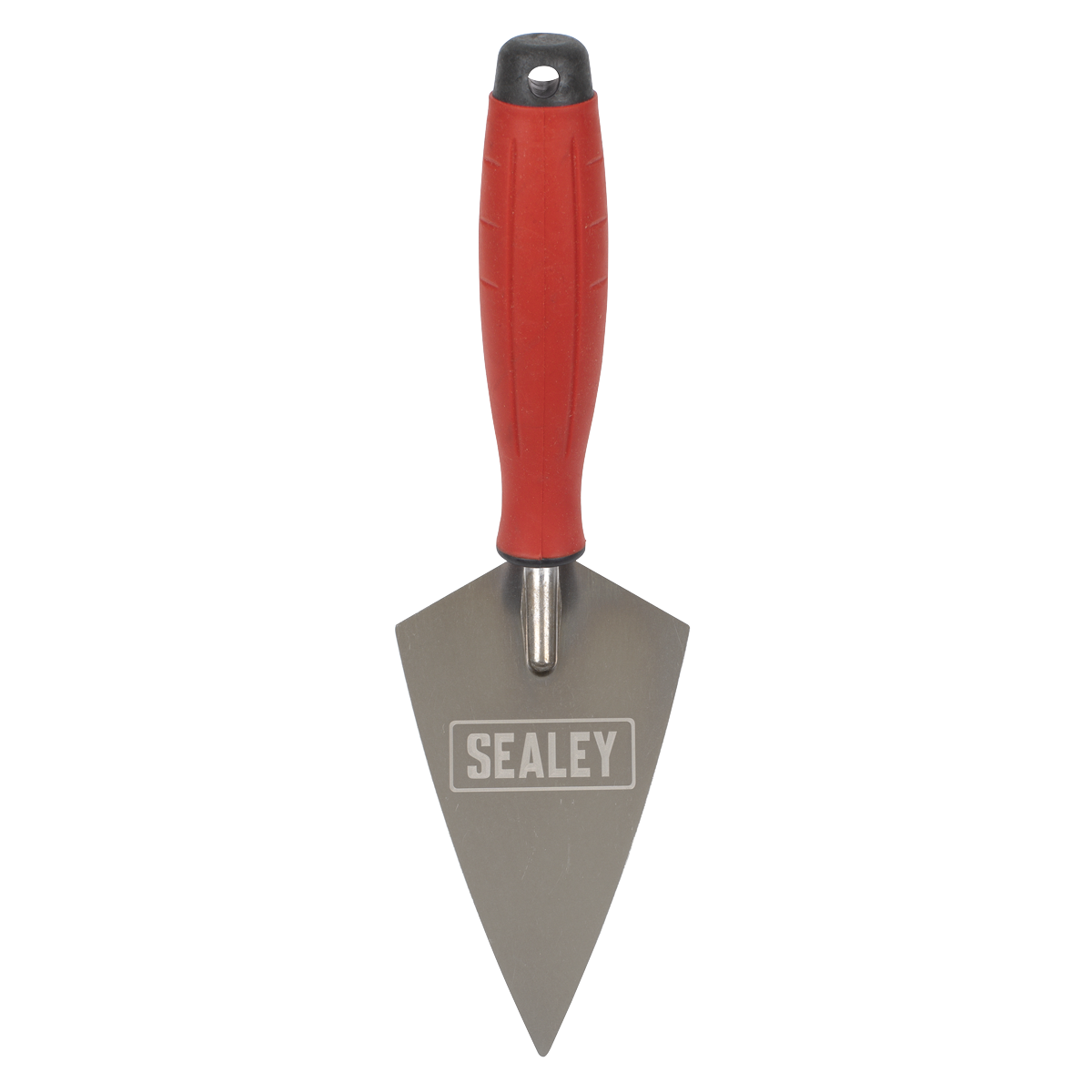 Stainless Steel Sharp Pointing Trowel with Rubber Handle 140mm