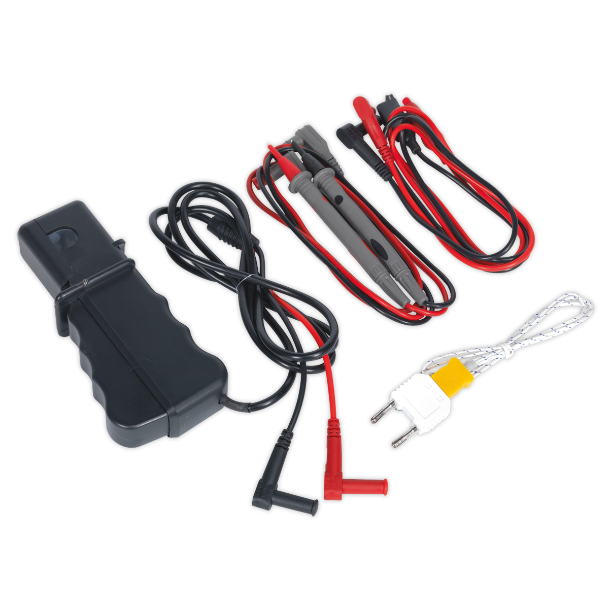 12-Function Digital Automotive Multimeter with Inductive Coupler