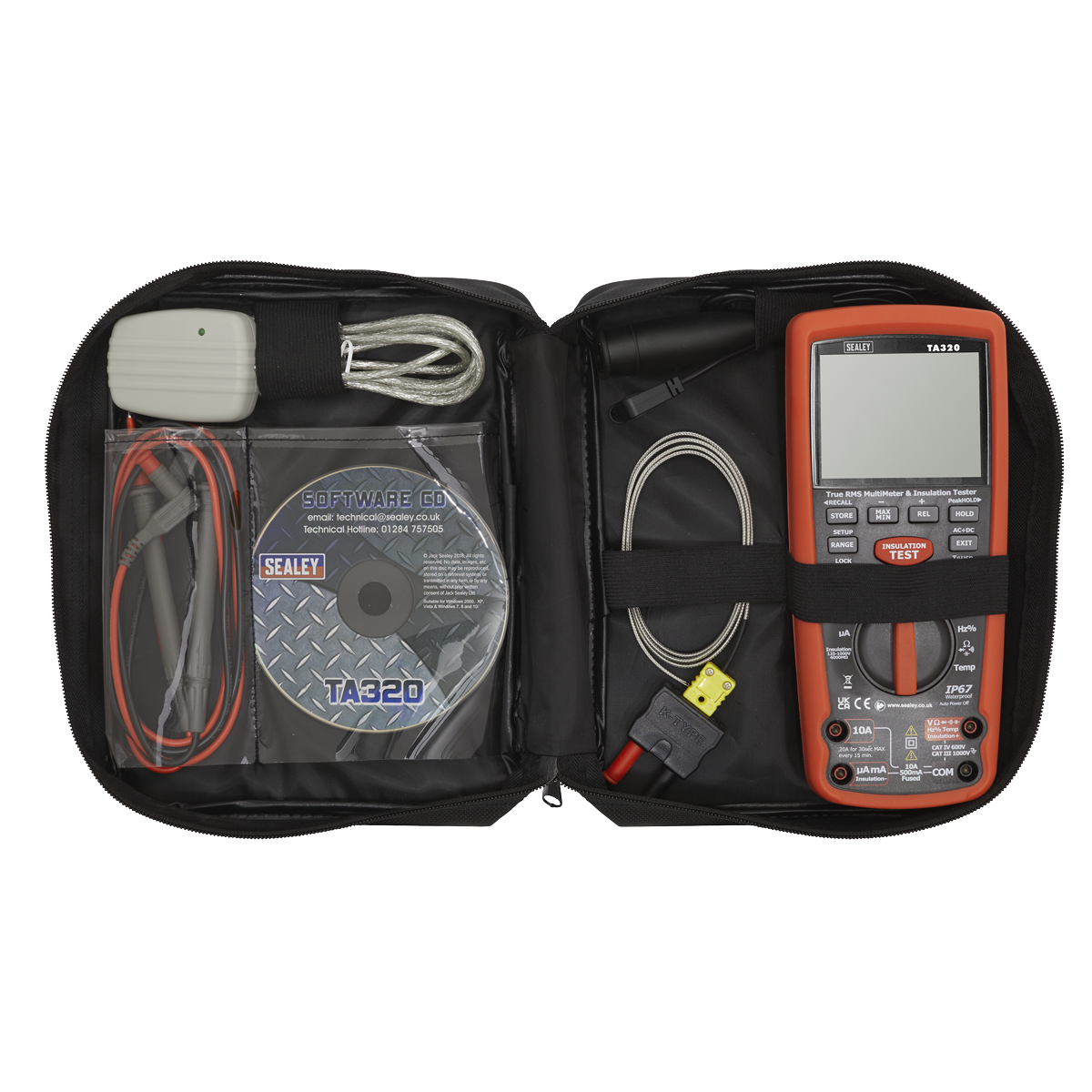 Digital Automotive Multimeter/Insulation Tester for Hybrid/Electric Vehicles