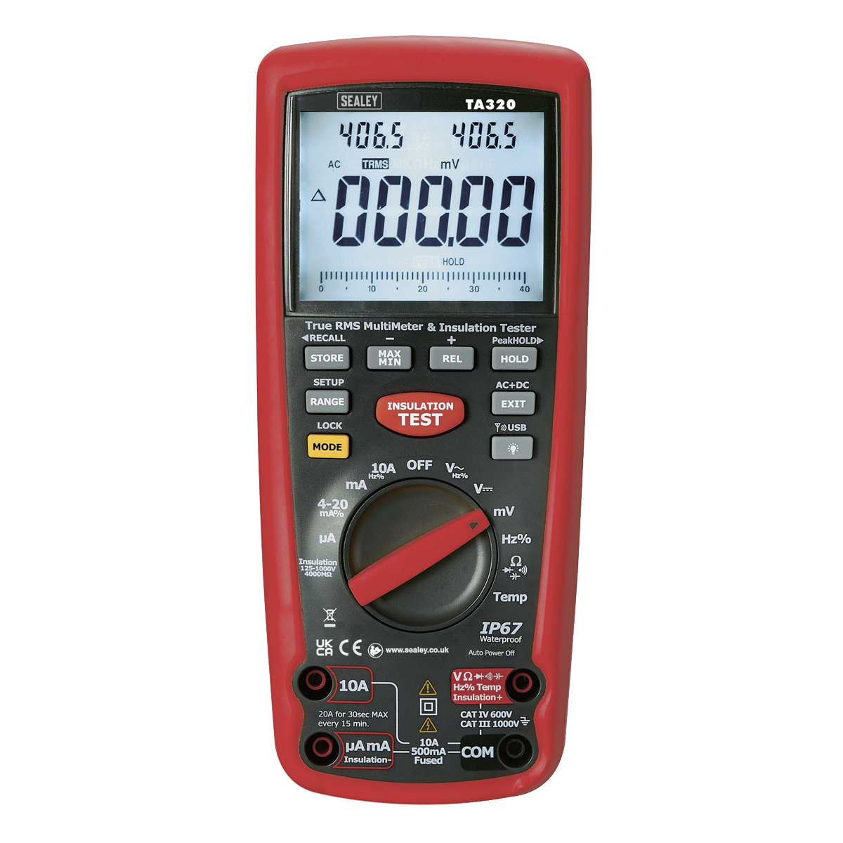 Digital Automotive Multimeter/Insulation Tester for Hybrid/Electric Vehicles