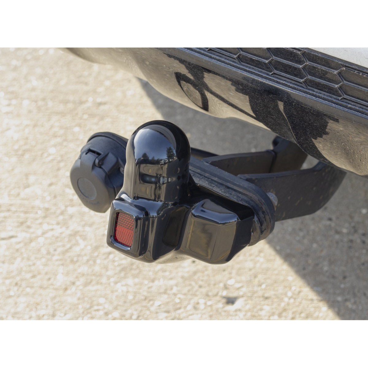 Tow-Ball Cover PVC with Reflector