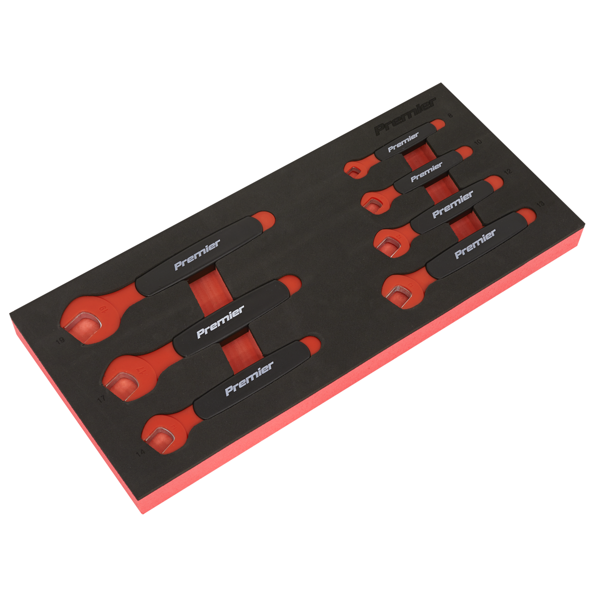 Insulated Tool Kit with 7 Drawer Rollcab 63pc