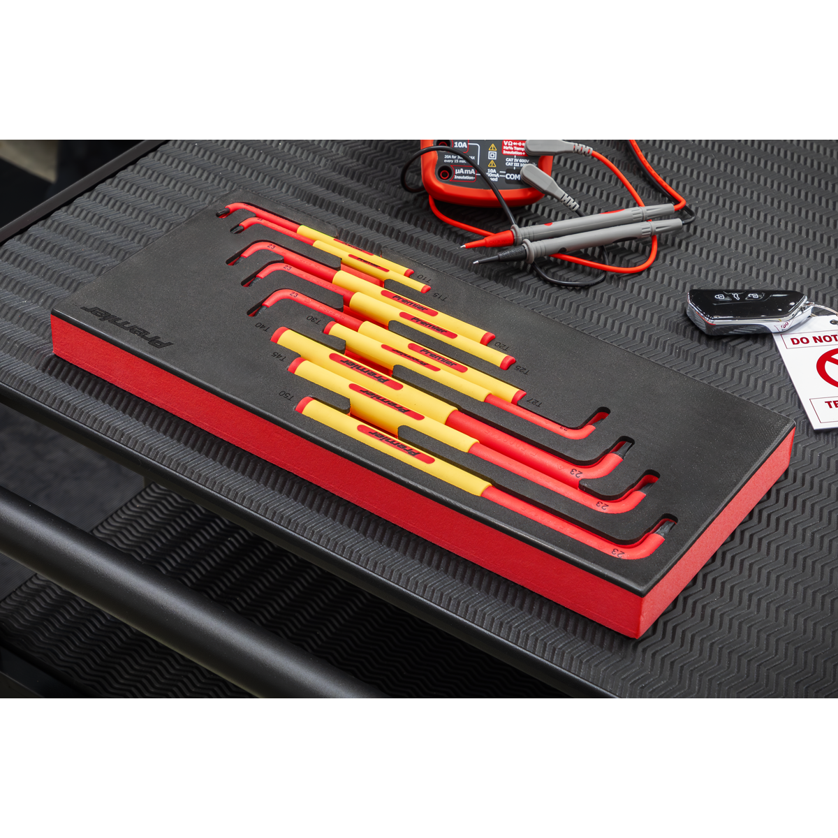 Premier Insulated TRX-Star* Key with Tool Tray 9pc - VDE Approved