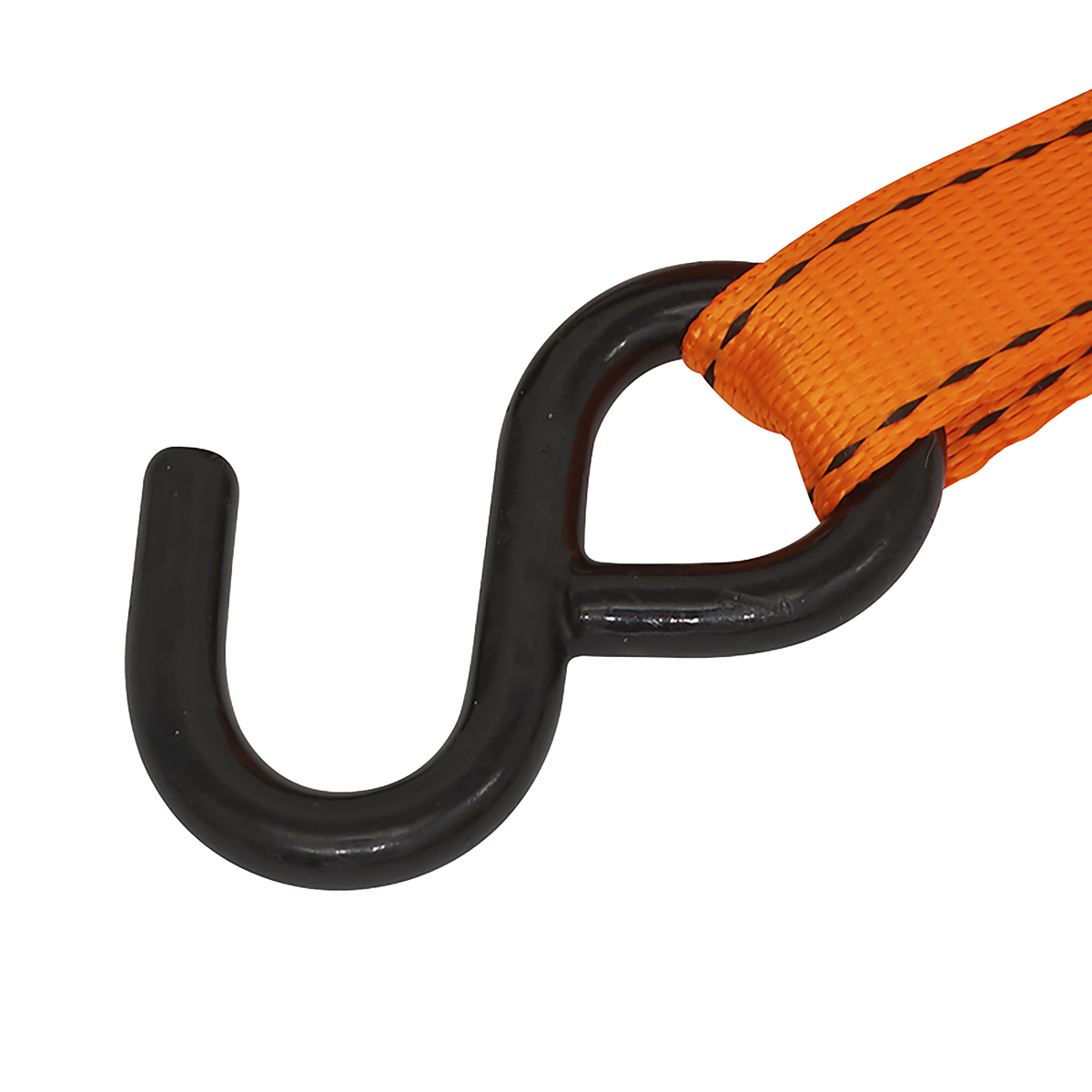 Ratchet Strap Polyester Webbing S-Hook with Corner Protector 25mm x 5m 600kg Breaking Strength