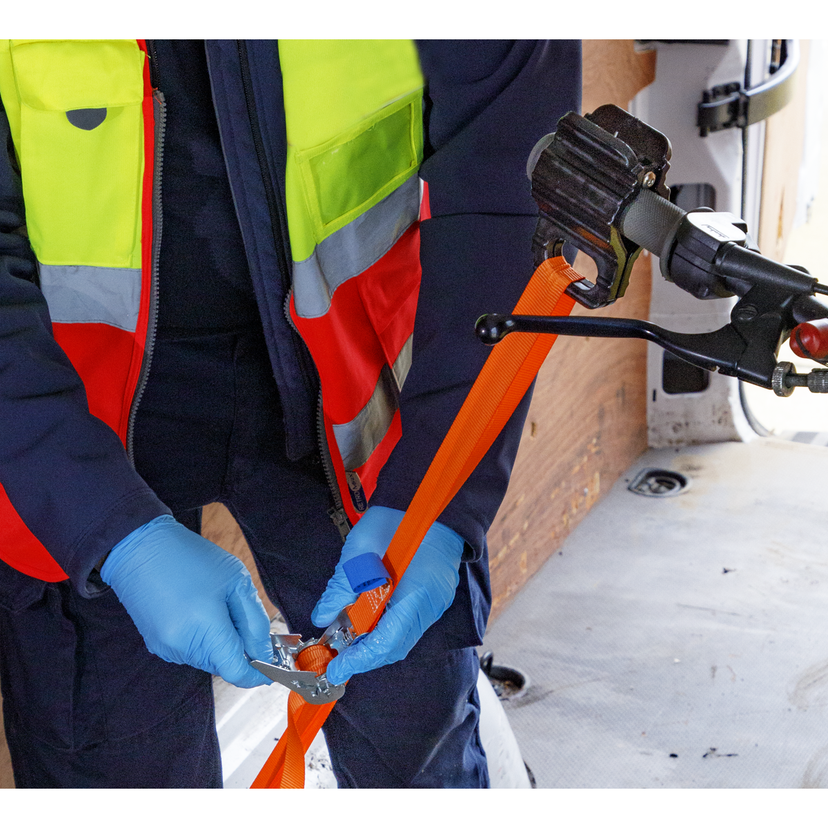 Handlebar Tie Down Clamp - Pair